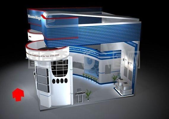 3D商业创意型展厅设计模型 创新与体验的融合