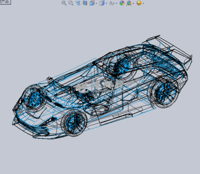 低档位概念跑车SW设计模型 融合美学与实用性的创新探索