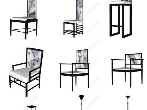 新中式家具摆件SU模型设计与软件应用指南